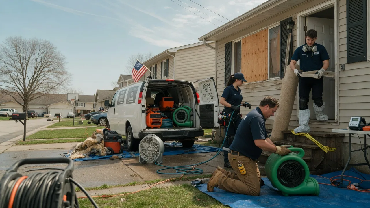 Water Damage Restoration in Clairton, PA near me